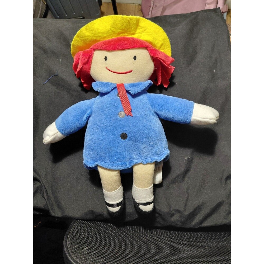Kohls Cares Madeline Plush Doll 14 inch Blue Coat Yellow Hat Red Hair 2022